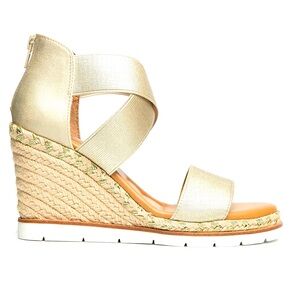 Bellini Espadrille wedge sandal top memory foam
